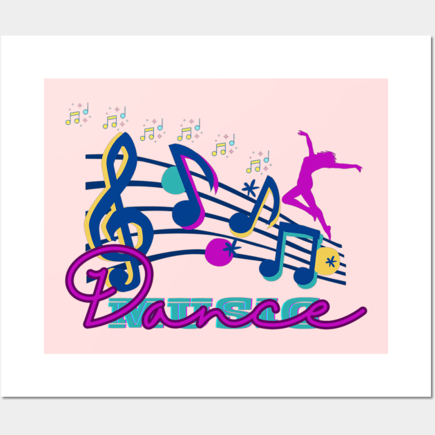 DANCE WHEN YOU GET THE CHANCE Wall Art by Sharing Love